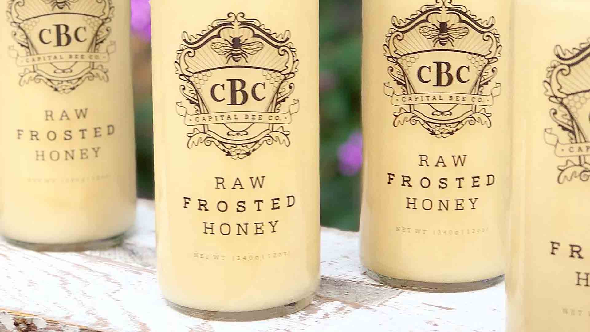 Raw Frosted Honey - Capitol Bee Company Savannah
